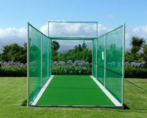 Cricket / sports net practice area